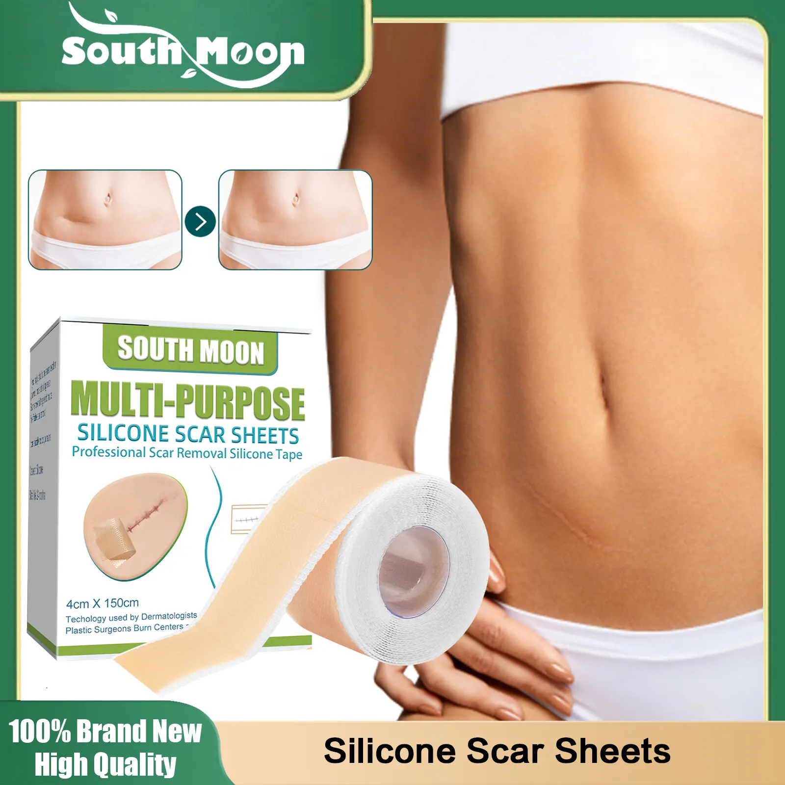 Silicone Scar Sheets Skin Care Patches Repair Tape Removal Strips Self-Adhesive Treatment Acne Trauma Burn Reduce Scar Skin Care
Silicone Scar Sheets Skin Care Patches Repair Tape Removal Strips Self-Adhesive Treatment Acne Trauma Burn Reduce Scar Skin Care