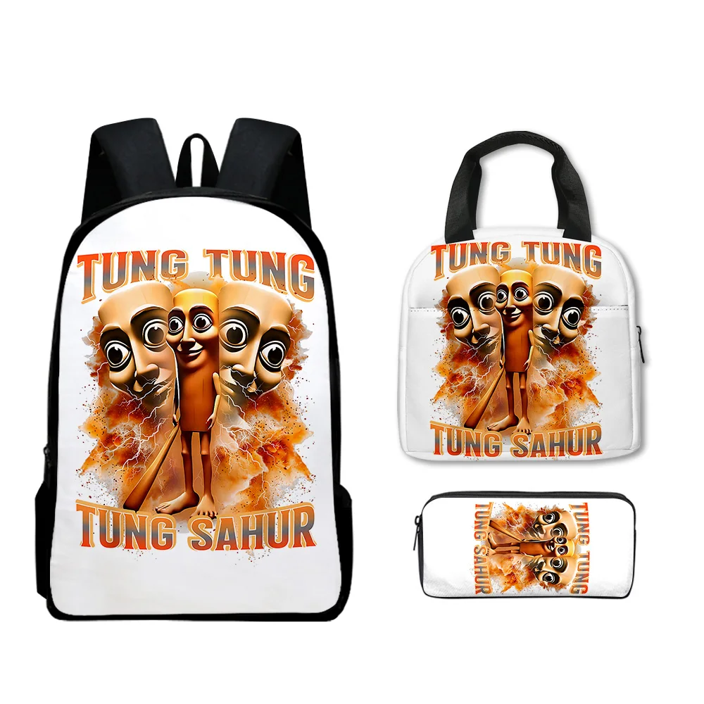 Fashion Novelty Harajuku Cool New tungtungtung 3D Print 3pcs/Set pupil School Bags Laptop Daypack Backpack Lunch bag Pencil Case
Fashion Novelty Harajuku Cool New tungtungtung 3D Print 3pcs/Set pupil School Bags Laptop Daypack Backpack Lunch bag Pencil Case