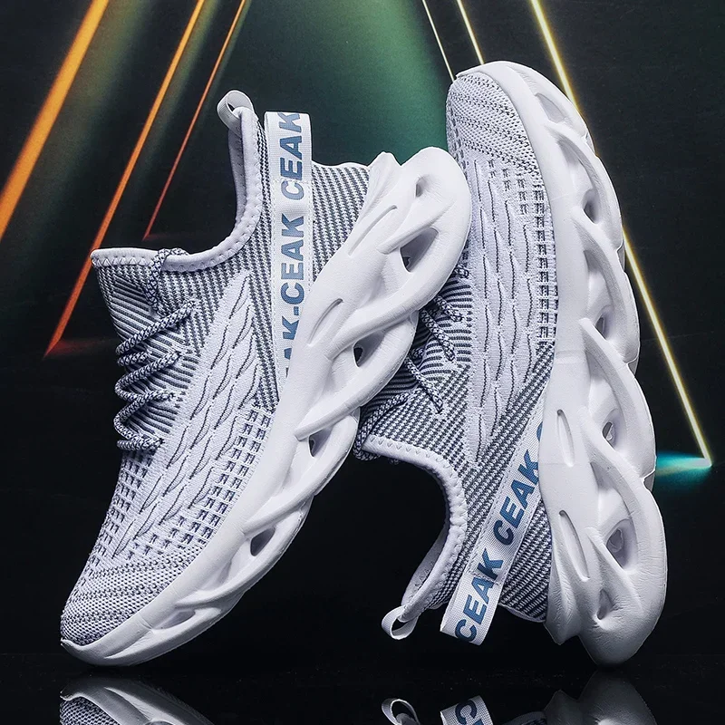 Men's Jogging Shoes White Outdoor Breathable Mesh Shoes Men's Lightweight Shock-absorbing Sports Shoes for Men 2025 New
Men's Jogging Shoes White Outdoor Breathable Mesh Shoes Men's Lightweight Shock-absorbing Sports Shoes for Men 2025 New