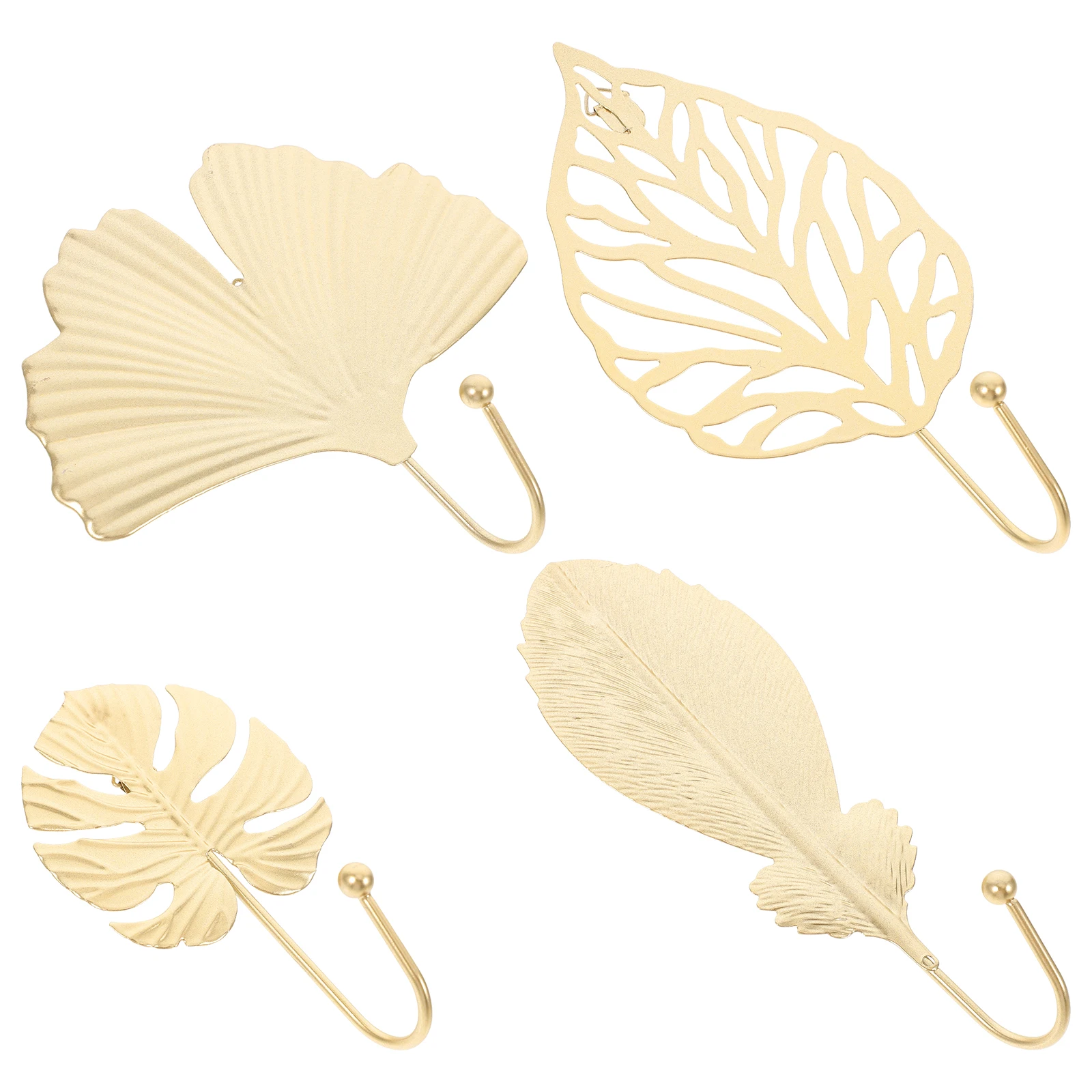 4pcs Mini Leaf Iron Wall Hooks Decorative Hangers For Coats Hats Keys Scarf Balcony Storage Organizer
4pcs Mini Leaf Iron Wall Hooks Decorative Hangers For Coats Hats Keys Scarf Balcony Storage Organizer