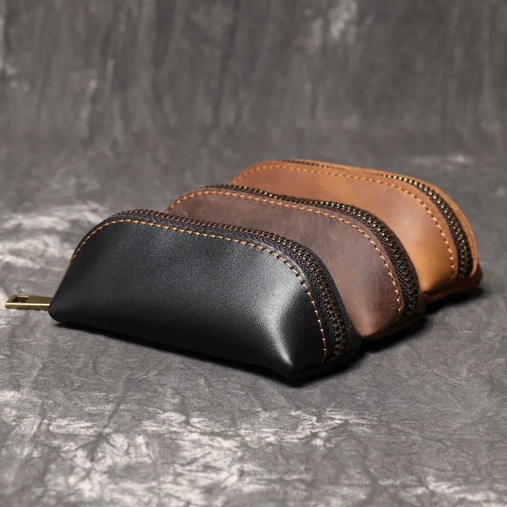 Large Capacity Mini Leather Coin Purse Anti-lost Solid Color Men Key Ring Pouch Anti-splash Water Thin Car Key Retro Money Bag
Large Capacity Mini Leather Coin Purse Anti-lost Solid Color Men Key Ring Pouch Anti-splash Water Thin Car Key Retro Money Bag