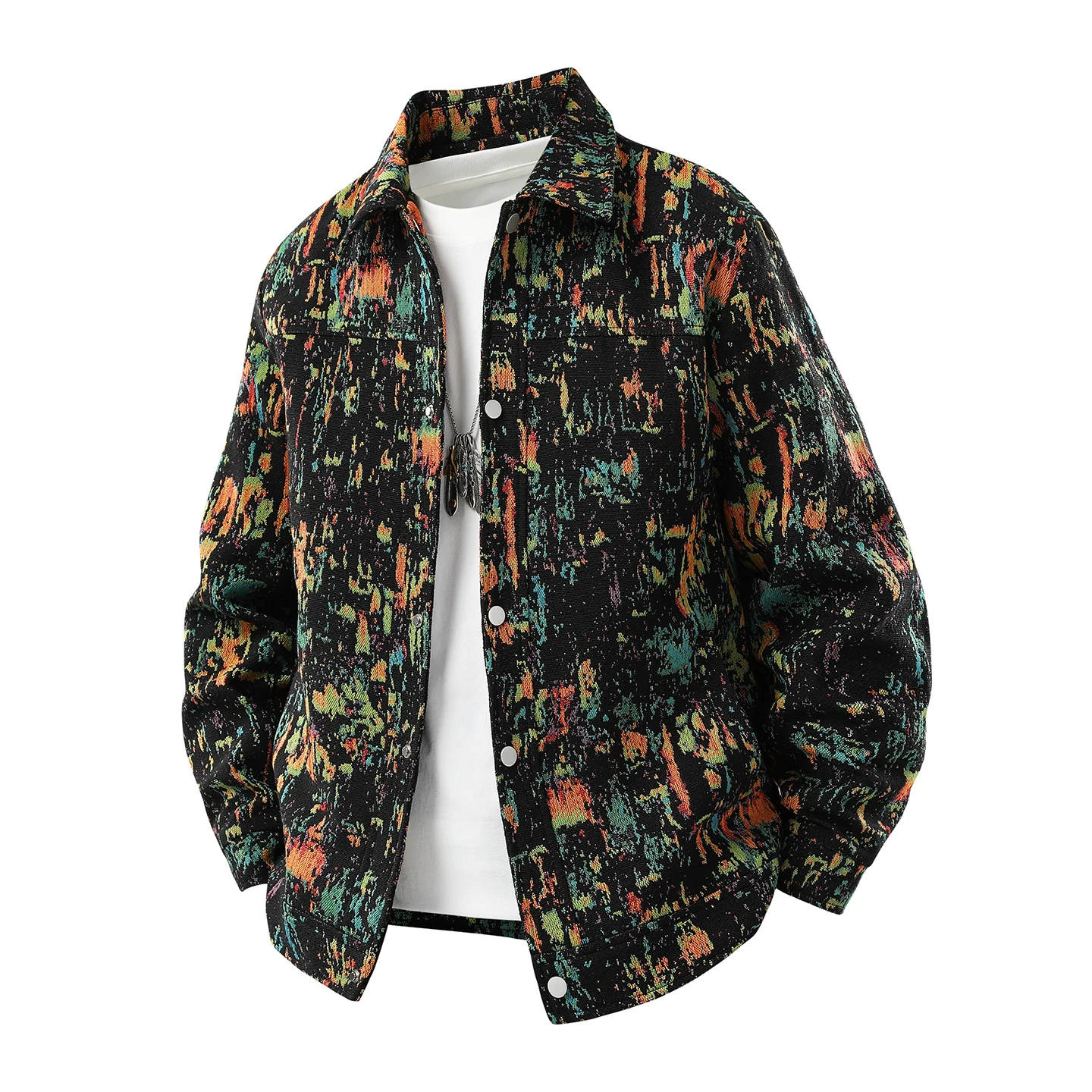 New Style Long Sleeve Shirts High Quality Jackets Luxury Print Men Blazers Vintage Casual Suit Jacket Couple's Versatile Jacket 
New Style Long Sleeve Shirts High Quality Jackets Luxury Print Men Blazers Vintage Casual Suit Jacket Couple's Versatile Jacket