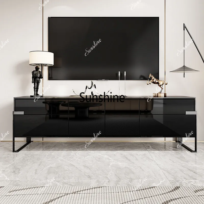 Italian minimalist TV cabinet Modern minimalist solid wood living room audio and video cabinet
Italian minimalist TV cabinet Modern minimalist solid wood living room audio and video cabinet