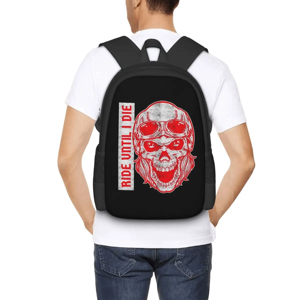 Ride Until I Die Student Backpack School Bag Hiking Travel Daypack for Boys Girls Fashion Bookbag Shoulder Bags
Ride Until I Die Student Backpack School Bag Hiking Travel Daypack for Boys Girls Fashion Bookbag Shoulder Bags