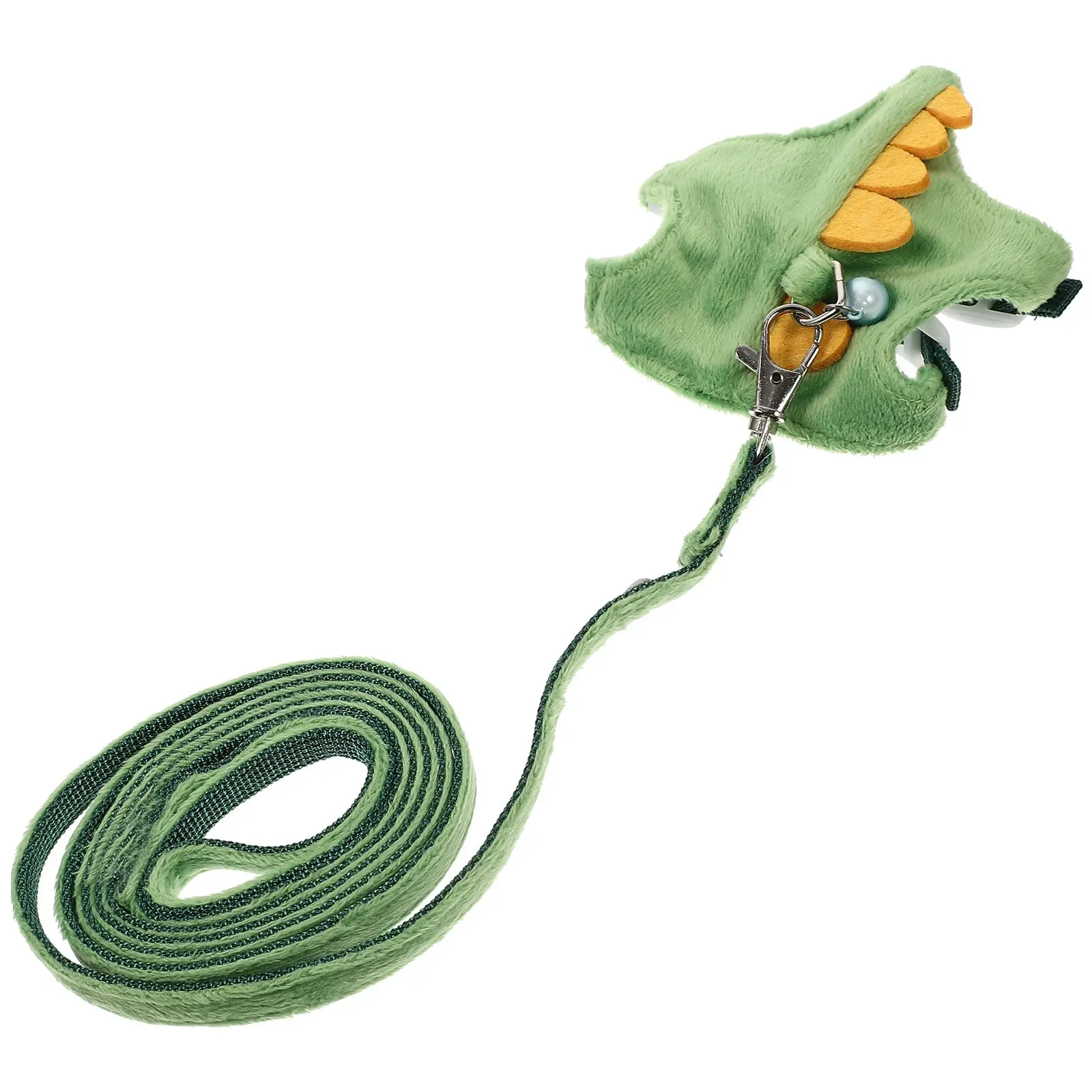 Dinosaur Pet Harness Ferret Leash Cartoon Design Adjustable Traction Rope Small Size Lightweight Long Reach Comfortable Wear
Dinosaur Pet Harness Ferret Leash Cartoon Design Adjustable Traction Rope Small Size Lightweight Long Reach Comfortable Wear