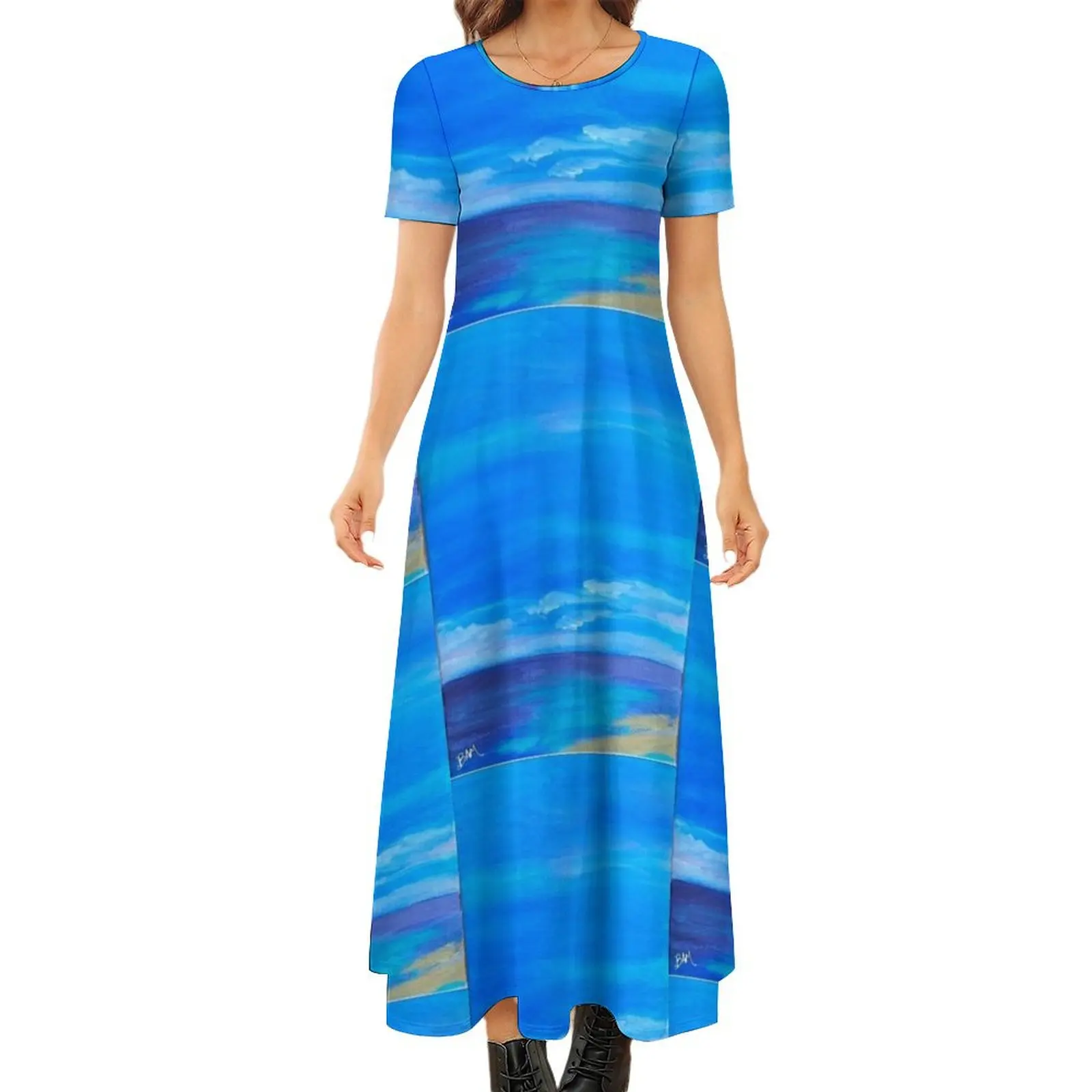 Blue Skies and Sandy Shores Round Neck Short Sleeve Dress women dress prom dress 2024 womens clothing
Blue Skies and Sandy Shores Round Neck Short Sleeve Dress women dress prom dress 2024 womens clothing