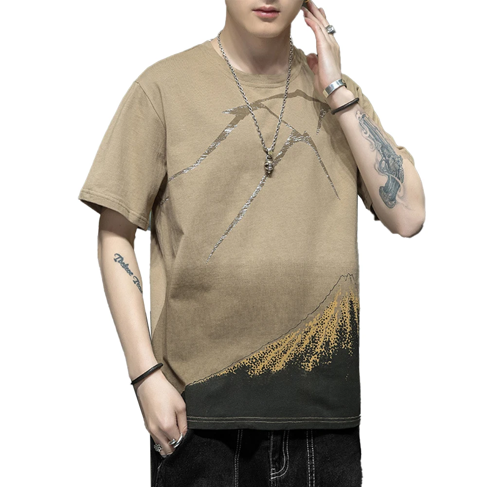 Casual Outings 2XL Mens T Shirt Breathable Summer Tee Tops Breathable Top Grey Color Option Khaki Color Option
Casual Outings 2XL Mens T Shirt Breathable Summer Tee Tops Breathable Top Grey Color Option Khaki Color Option