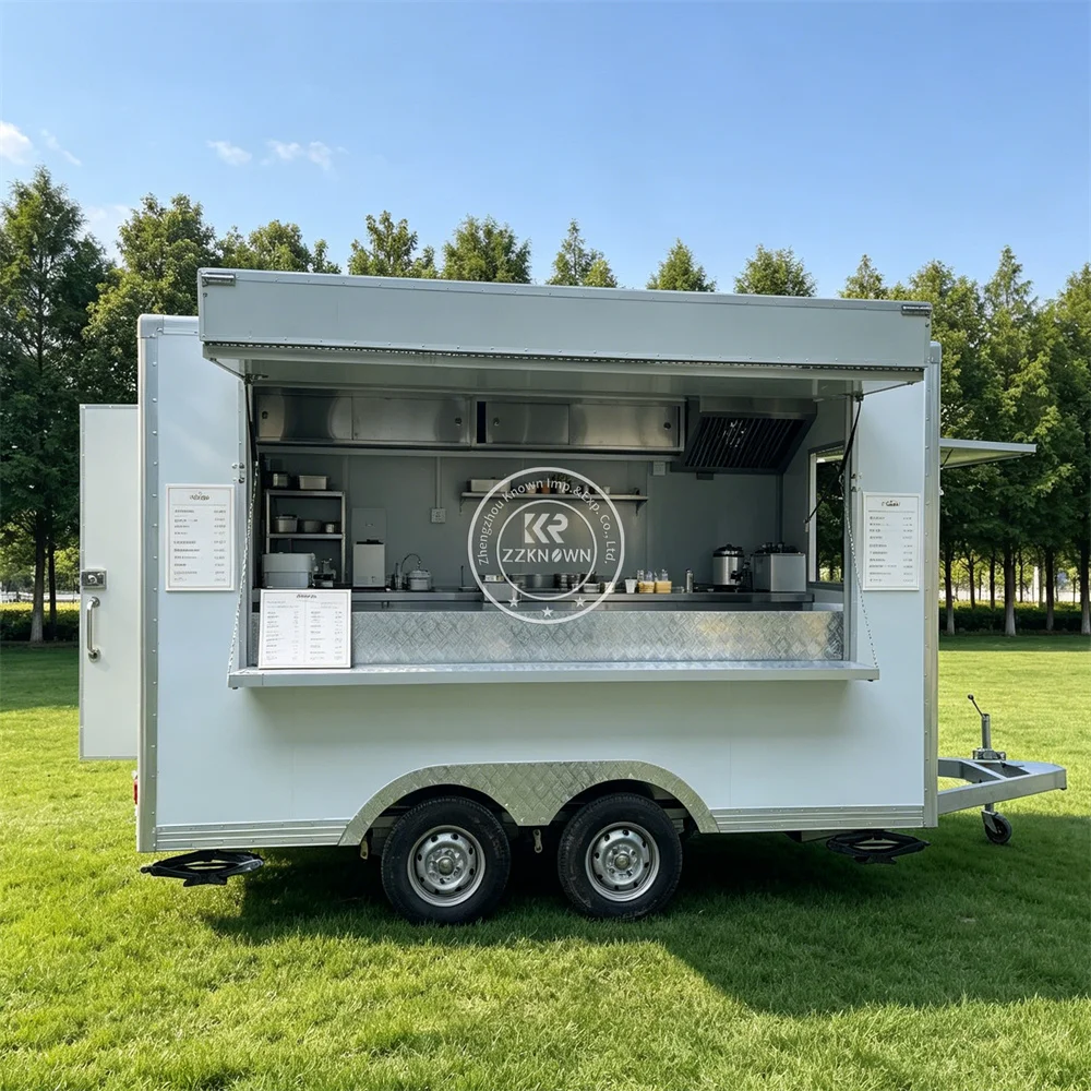 Custom Coffee Ice Cream Cart Food Trailer Mobile BBQ Pizza Grill Food Truck Mobile Coffee Truck Fully Equipped
Custom Coffee Ice Cream Cart Food Trailer Mobile BBQ Pizza Grill Food Truck Mobile Coffee Truck Fully Equipped