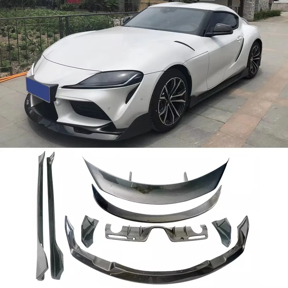 Carbon Fiber AG Style Bodykit Front Lip for Supra MKV A90 A91 2019+ Side Skirts Rear Spats Rear Diffuser
Carbon Fiber AG Style Bodykit Front Lip for Supra MKV A90 A91 2019+ Side Skirts Rear Spats Rear Diffuser