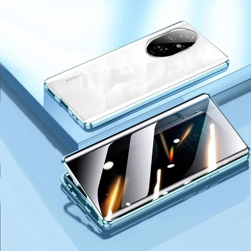 Privacy Tempered Glass Metal Magnetic Phone Case for Honor 400 600e 200 Smart 600 50 90 Lite 70 Pro Plus Cover Anti-peep Cases
Privacy Tempered Glass Metal Magnetic Phone Case for Honor 400 600e 200 Smart 600 50 90 Lite 70 Pro Plus Cover Anti-peep Cases