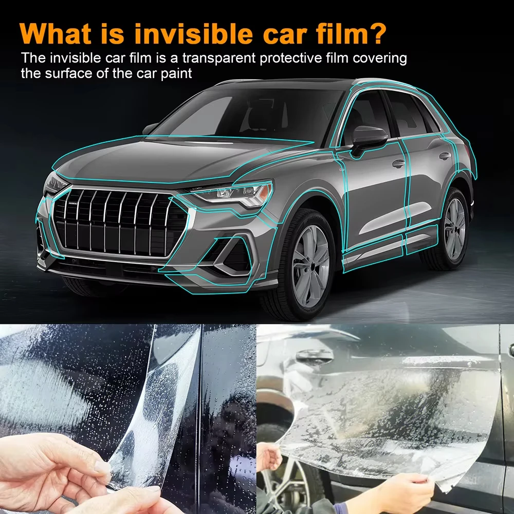 8.5Mil TPU Bumper Paint Protection Film For Audi Q3 Sportback 2019-2024 Pre-cut PPF Clear Bra Car Body Anti-Scratch Resistant
8.5Mil TPU Bumper Paint Protection Film For Audi Q3 Sportback 2019-2024 Pre-cut PPF Clear Bra Car Body Anti-Scratch Resistant 