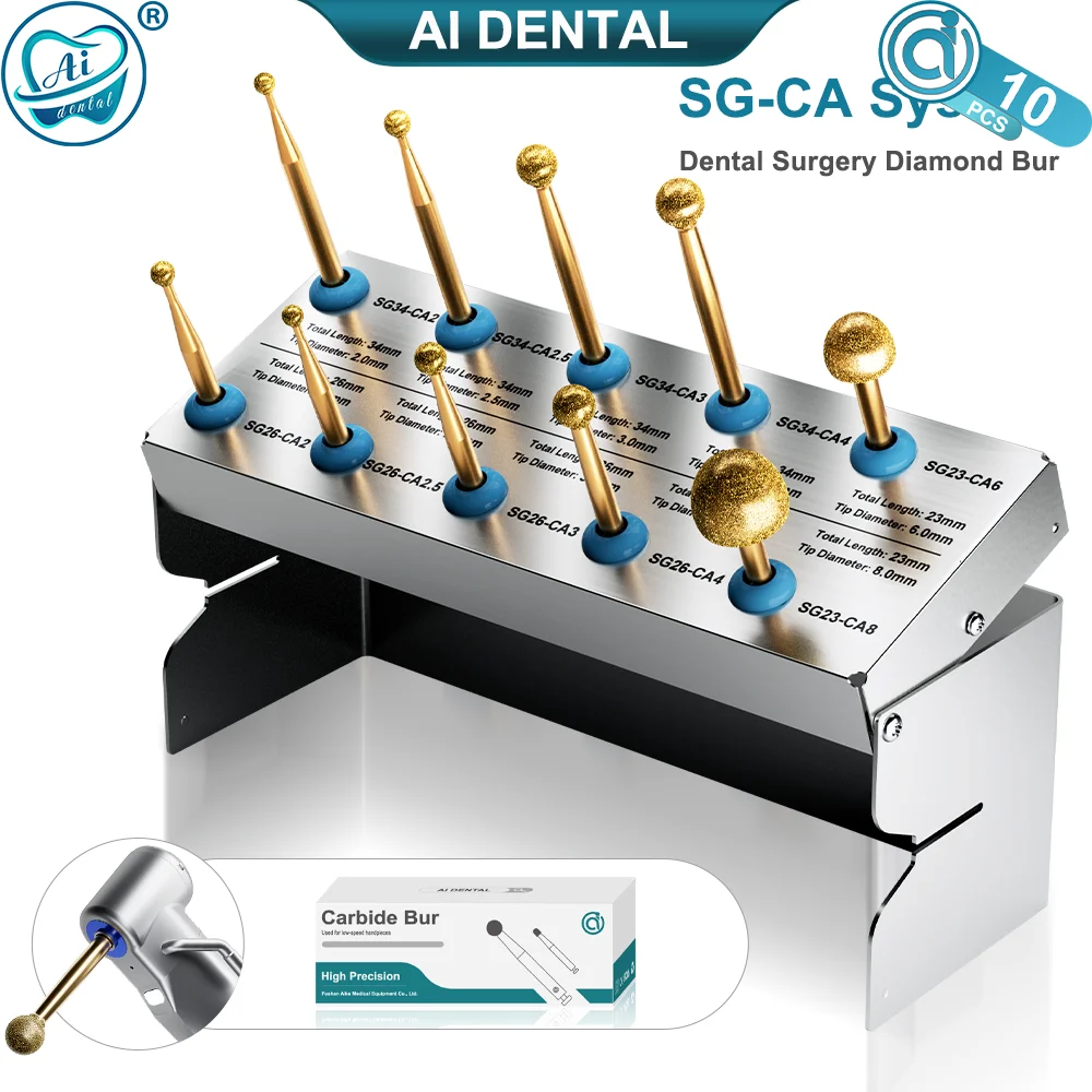 Dental Diamond Burs Stainless Steel 2.35mm Fit for Implant Surgical Handpiece Dentist Polishing Drill Parts SET
Dental Diamond Burs Stainless Steel 2.35mm Fit for Implant Surgical Handpiece Dentist Polishing Drill Parts SET