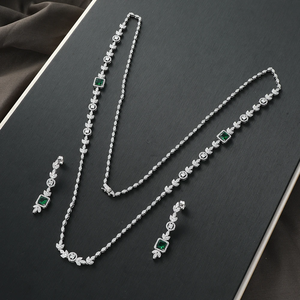 Luxury and fashionable geometric long chain women's cubic zirconia crystal Dubai UAE wedding party earrings S514
Luxury and fashionable geometric long chain women's cubic zirconia crystal Dubai UAE wedding party earrings S514
