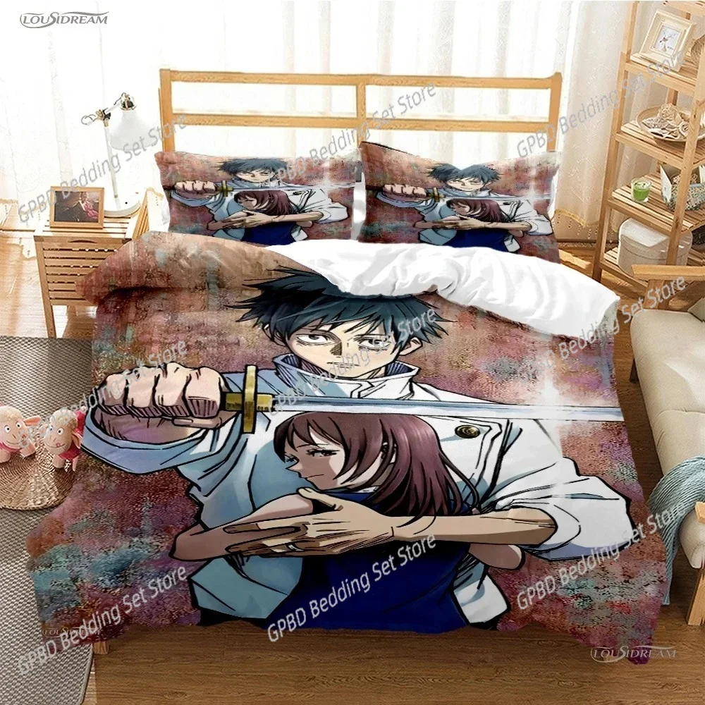 Cartoon Anime Jujutsu Kaisen Duvet Cover Comforter Bedding set Soft Quilt Cover and Pillowcas for Teens Single Double Queen King
Cartoon Anime Jujutsu Kaisen Duvet Cover Comforter Bedding set Soft Quilt Cover and Pillowcas for Teens Single Double Queen King