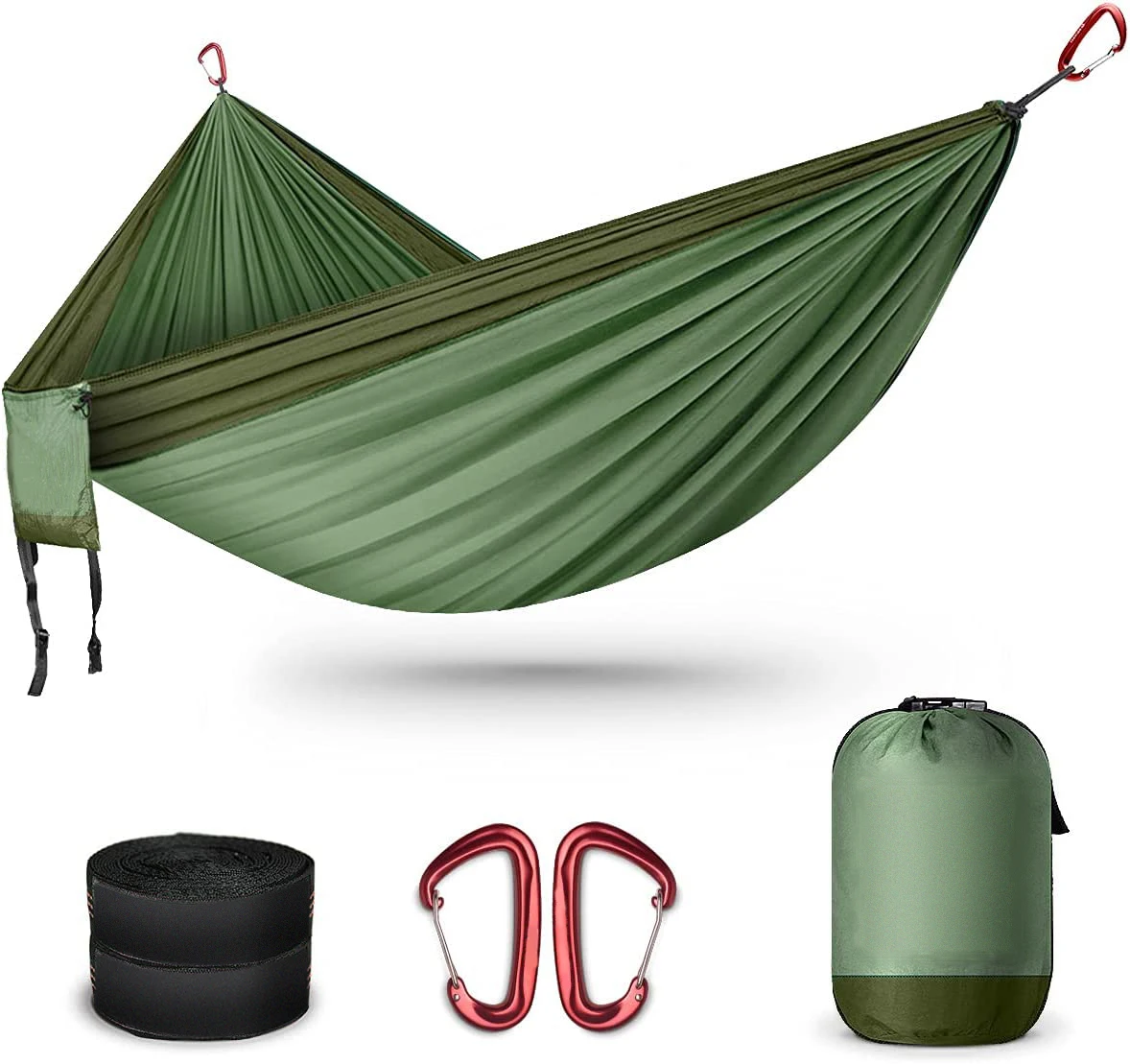 Camping Hammock Ultralight Portable Hammock for 2 People Lightweight Parachute Nylon Double Hammocks
Camping Hammock Ultralight Portable Hammock for 2 People Lightweight Parachute Nylon Double Hammocks