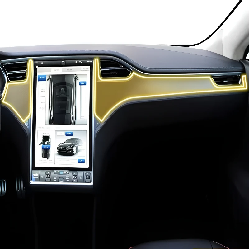 For Tesla Model S 2016-2020 Dashboard Multimedia Navigation Transparent Anti-Scratch Protection Film Modification
For Tesla Model S 2016-2020 Dashboard Multimedia Navigation Transparent Anti-Scratch Protection Film Modification