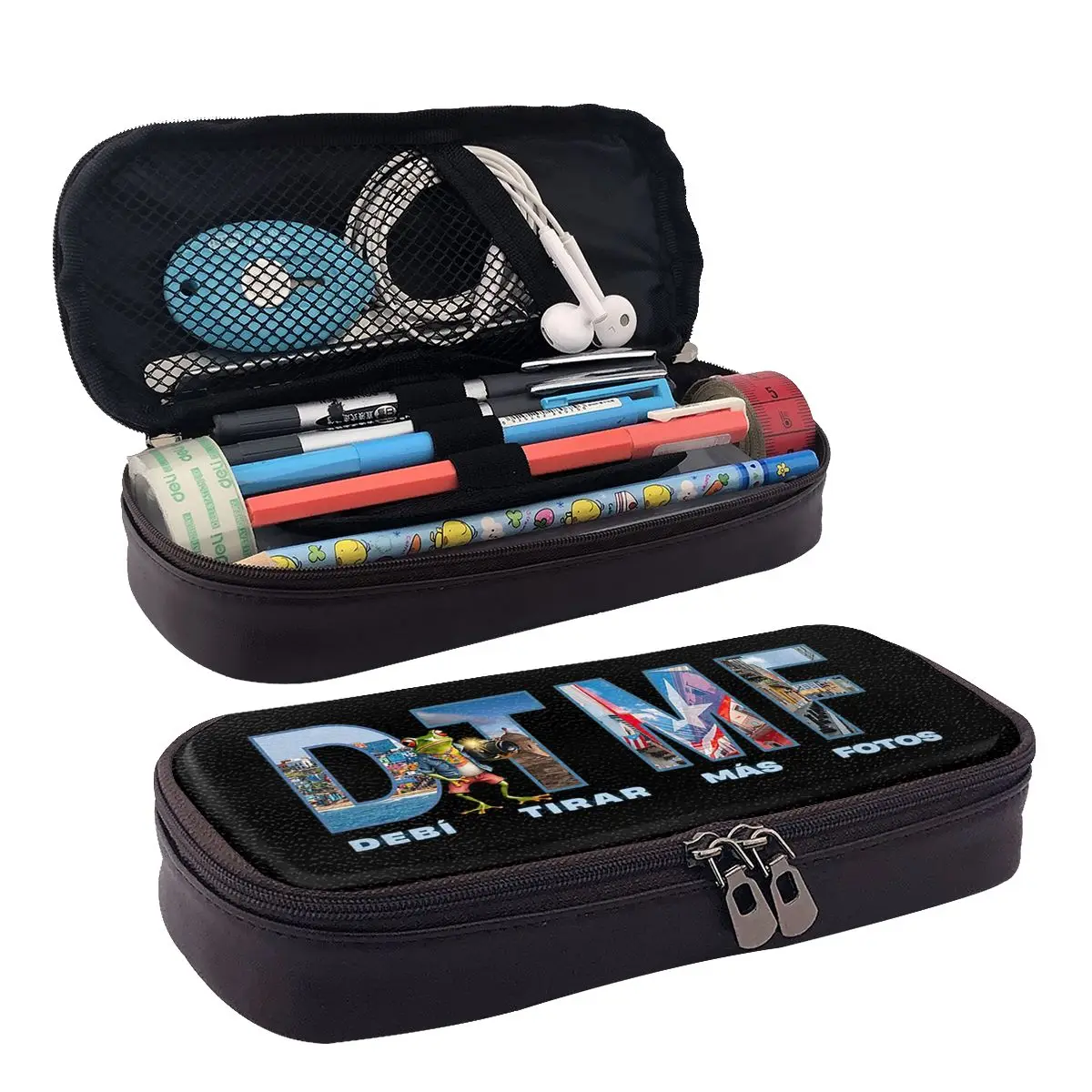 Bads Bunnys Debi Tirar Mas Fotos DTMF Leather Pencil Case for Kids School Pen Box Pencil Bag Stationery Supplies Pen Holder Bag
Bads Bunnys Debi Tirar Mas Fotos DTMF Leather Pencil Case for Kids School Pen Box Pencil Bag Stationery Supplies Pen Holder Bag