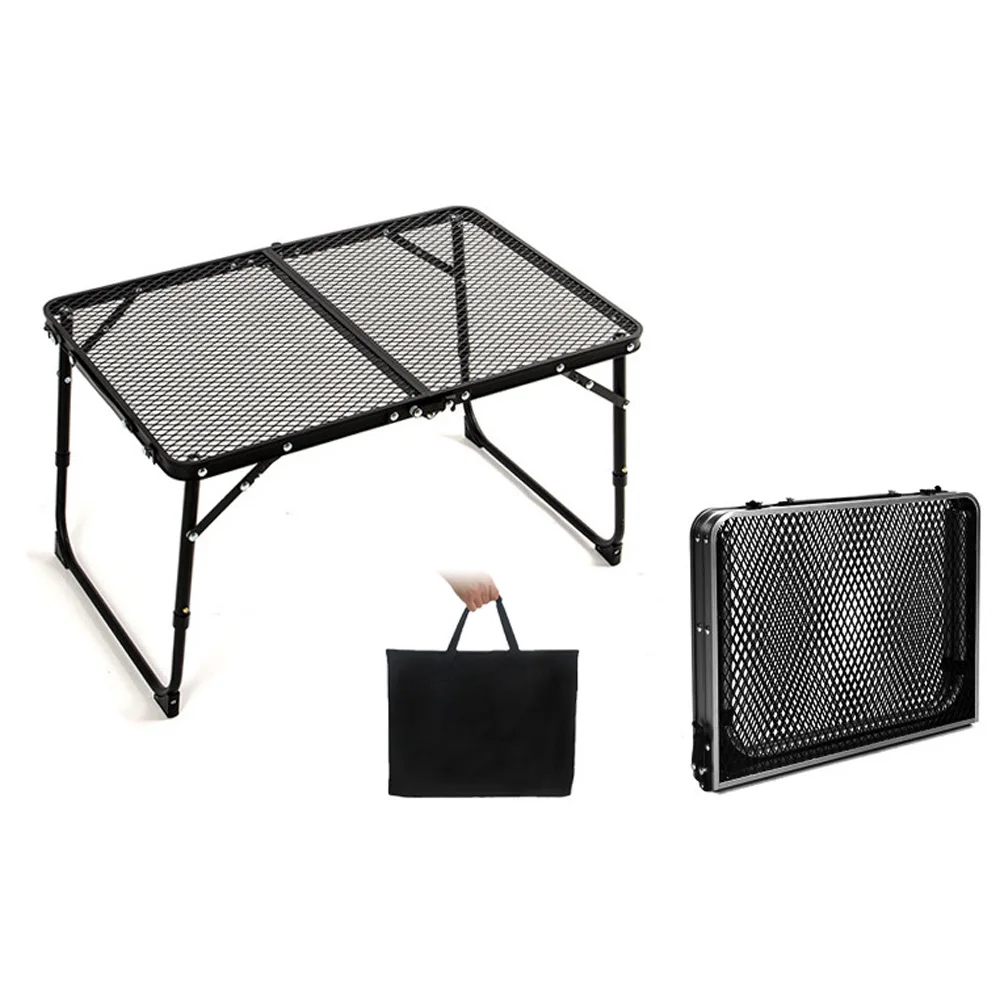 Outdoor Folding Mesh Table Camping Waterproof Barbecue Table with Portable Handle Mesh Top Grill Table for Beach Travel Tour
Outdoor Folding Mesh Table Camping Waterproof Barbecue Table with Portable Handle Mesh Top Grill Table for Beach Travel Tour