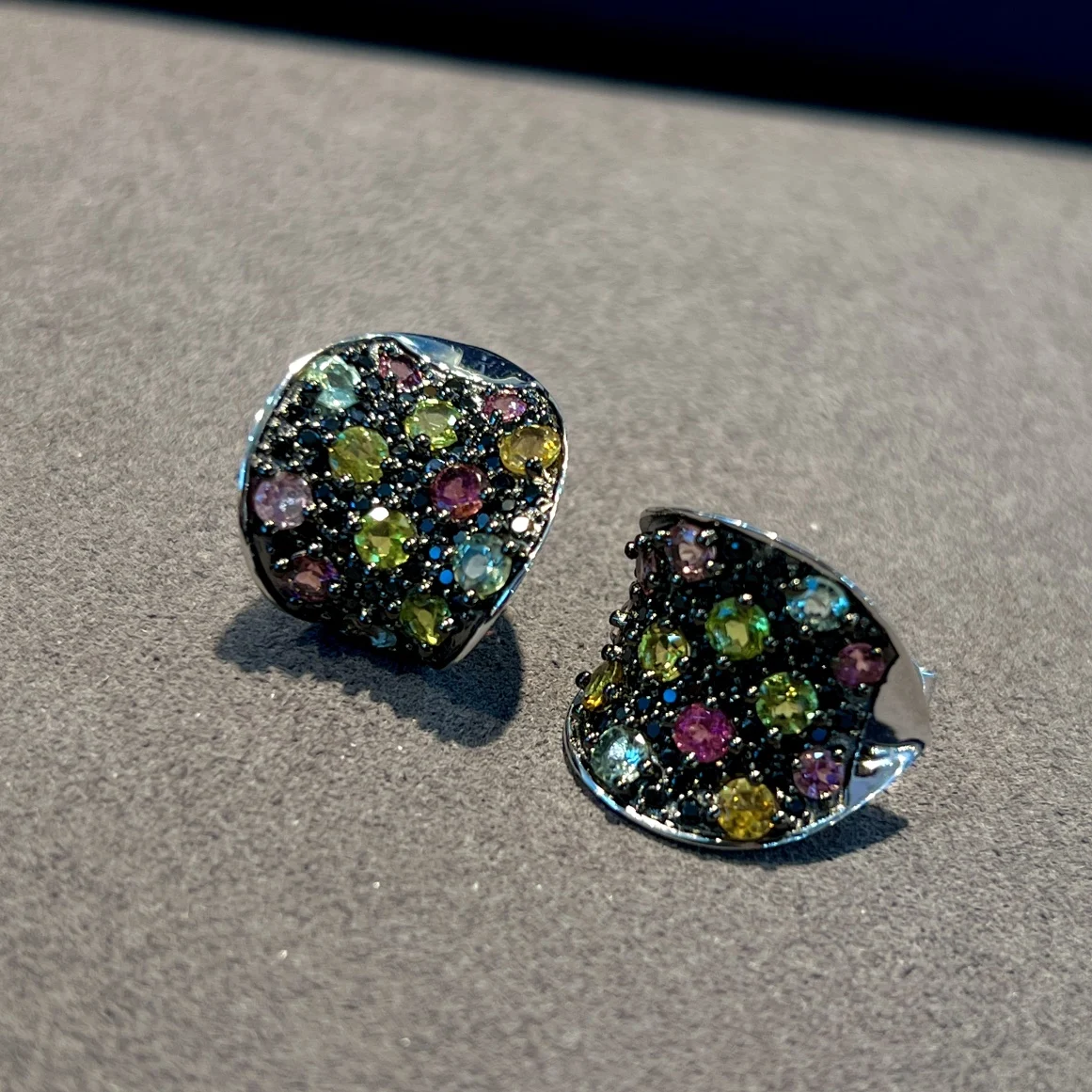 HT25 Fine Jewelry Solid 925 Sterling Silver 2.56ct Pink Tourmaline Gemstones Earrings for Women Fine Presents
HT25 Fine Jewelry Solid 925 Sterling Silver 2.56ct Pink Tourmaline Gemstones Earrings for Women Fine Presents