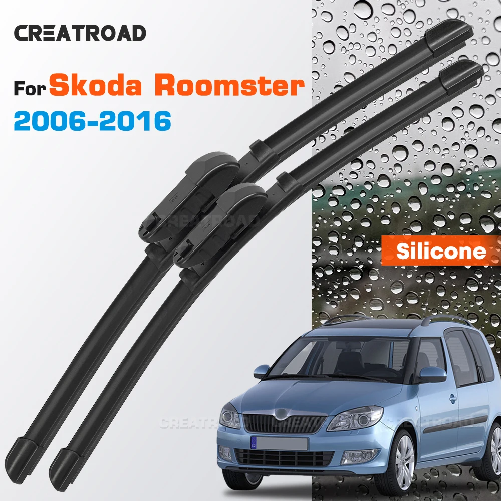 Silicone Wiper Blades Fit For Skoda Roomster 2006-2016 Coated Silent HD Wear-Resistant Car Windshield Wipers 24"+20"
Silicone Wiper Blades Fit For Skoda Roomster 2006-2016 Coated Silent HD Wear-Resistant Car Windshield Wipers 24"+20"