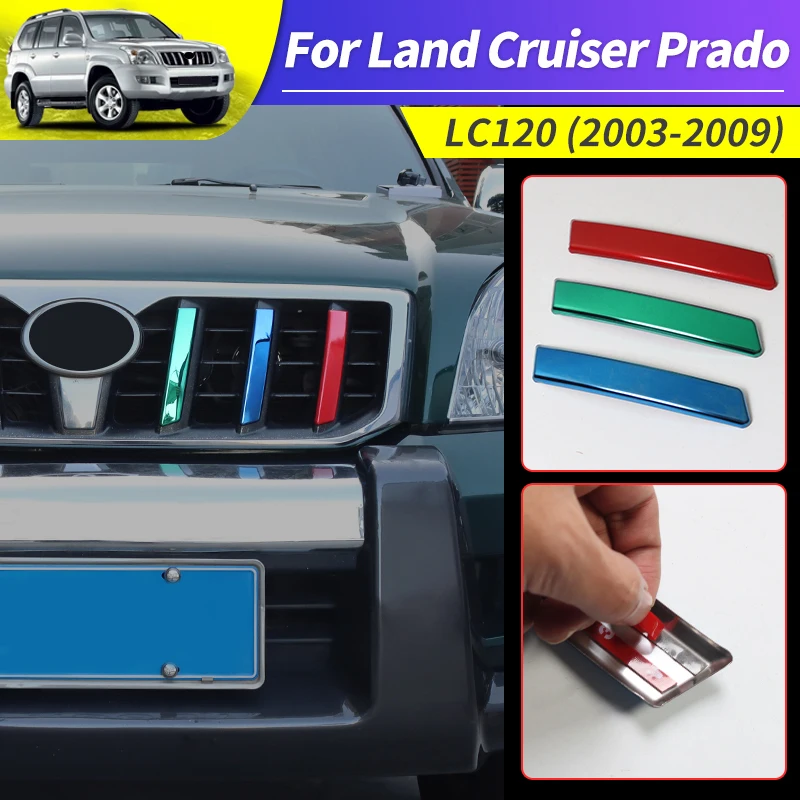 For 2003-2009 Toyota Land Cruiser Prado 120 Medium Mesh Trim Lc120 Front Face Three Colors Trim Modification Accessories
For 2003-2009 Toyota Land Cruiser Prado 120 Medium Mesh Trim Lc120 Front Face Three Colors Trim Modification Accessories