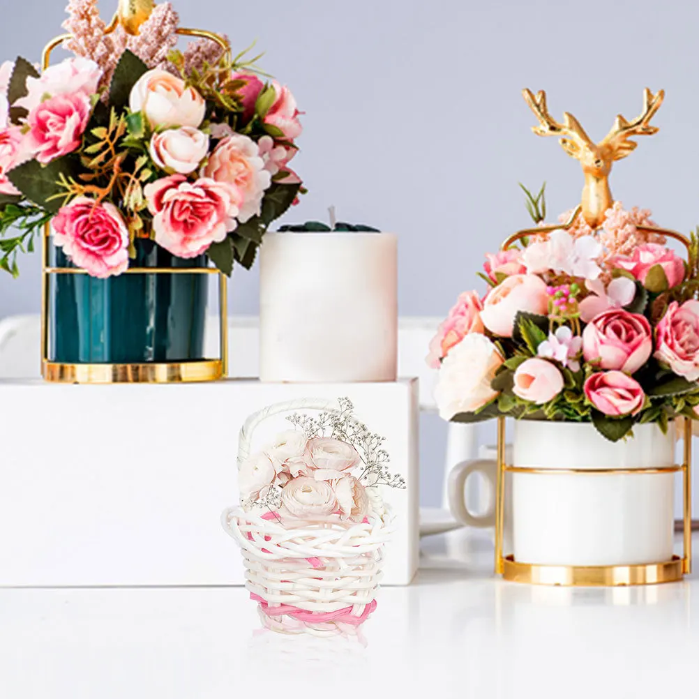 15 шт. миниатюрные корзины с крошечными ткаными маленькими ручными цветами, милые маленькие пасхальные корзины для хранения
15 шт. миниатюрные корзины с крошечными ткаными маленькими ручными цветами, милые маленькие пасхальные корзины для хранения