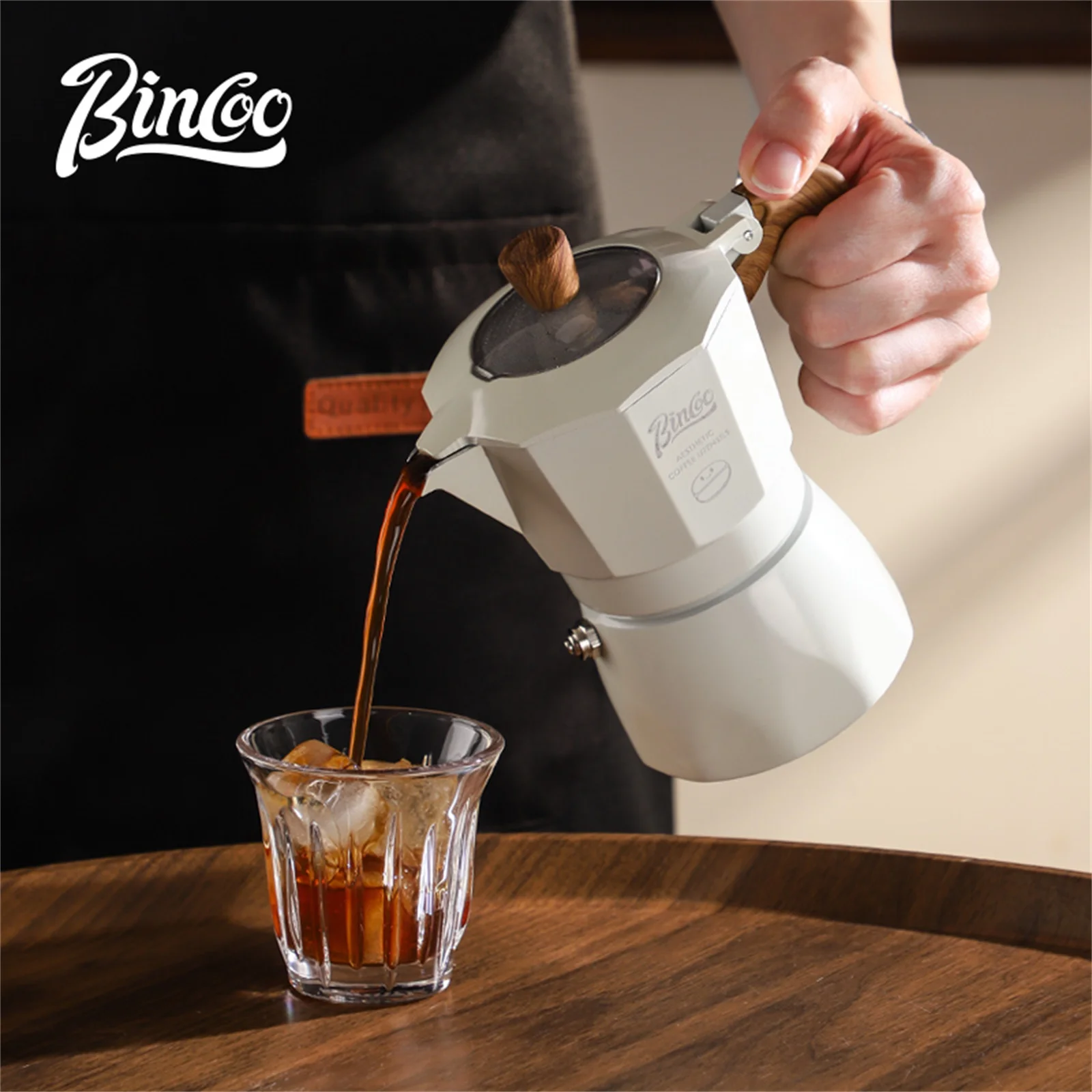Bincoo Dual Valve Moka Pot Espresso Mocha Pot Hand Brewed Coffee Pot Set Italian Home Outdoor Barista Tools Electric Stove 220V
Bincoo Dual Valve Moka Pot Espresso Mocha Pot Hand Brewed Coffee Pot Set Italian Home Outdoor Barista Tools Electric Stove 220V