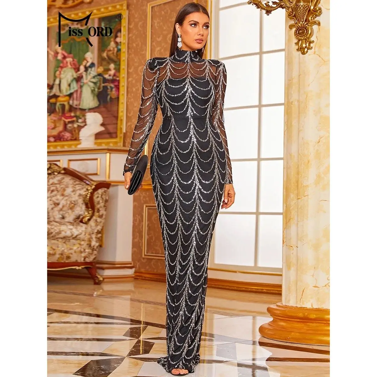 Missord Sequins See tough Women Maxi Evening Dres Autumn Cleanfit H Version Linen Fabric Tee Quarter Sve Ciwalk
Missord Sequins See tough Women Maxi Evening Dres Autumn Cleanfit H Version Linen Fabric Tee Quarter Sve Ciwalk