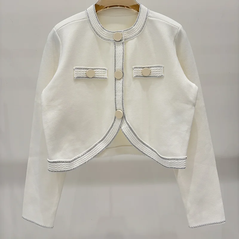 Высококачественный женский легкий роскошный вязаный шелковый кардиган серебряной нити, утягивающий и элегантный свитер в фирменном стиле 25919179
Высококачественный женский легкий роскошный вязаный шелковый кардиган серебряной нити, утягивающий и элегантный свитер в фирменном стиле 25919179