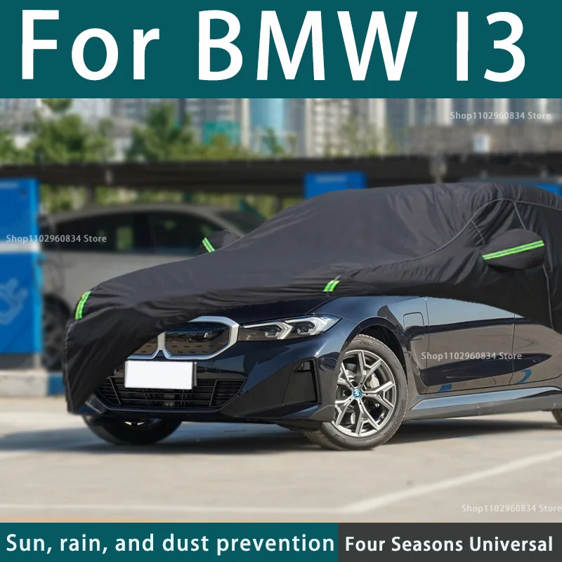 For BMW I3 210T Full Car Covers Outdoor Sun Uv Protection Dust Rain Snow Protective Anti-hail Car Cover Auto Black Cover
For BMW I3 210T Full Car Covers Outdoor Sun Uv Protection Dust Rain Snow Protective Anti-hail Car Cover Auto Black Cover