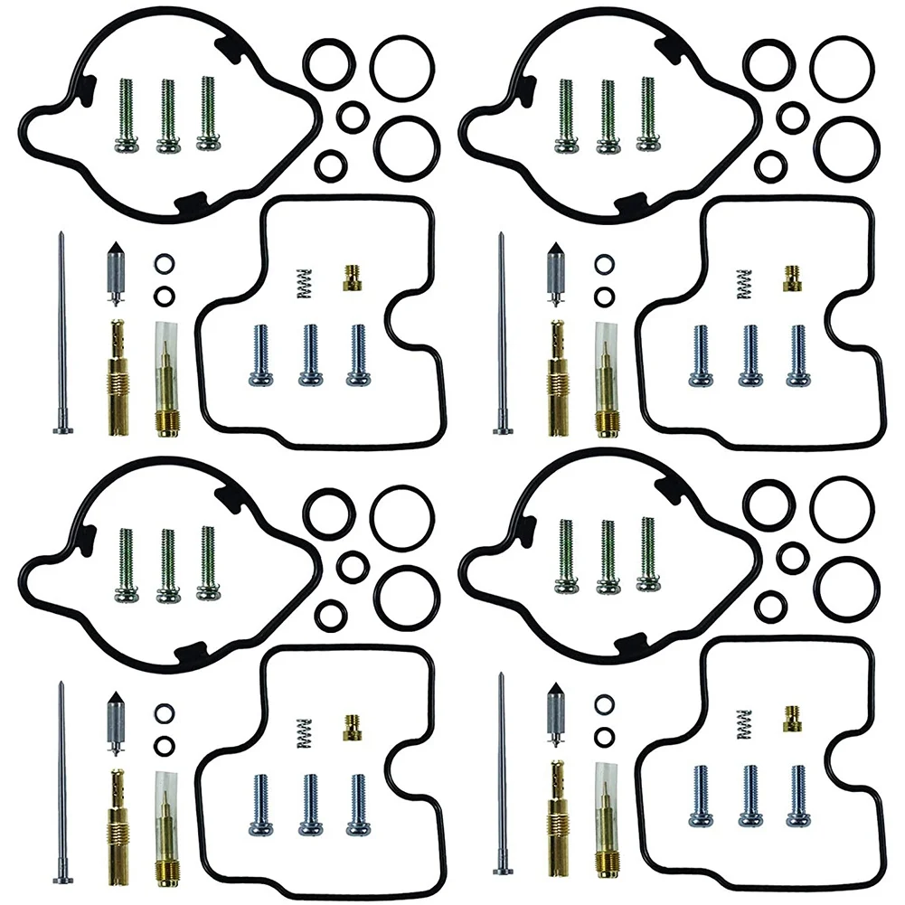 4 Pack of Carburetor Carb Rebuild Kit for Honda Magna 750,VF750C,VF750,VF 1994-2003
4 Pack of Carburetor Carb Rebuild Kit for Honda Magna 750,VF750C,VF750,VF 1994-2003