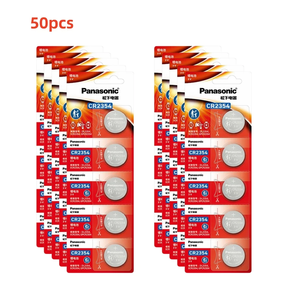 2-50PCS Original Panasonic CR2354 battery 3V Lithium Battery CR 2354 for Instrument Special Remote Control Button Battery
2-50PCS Original Panasonic CR2354 battery 3V Lithium Battery CR 2354 for Instrument Special Remote Control Button Battery