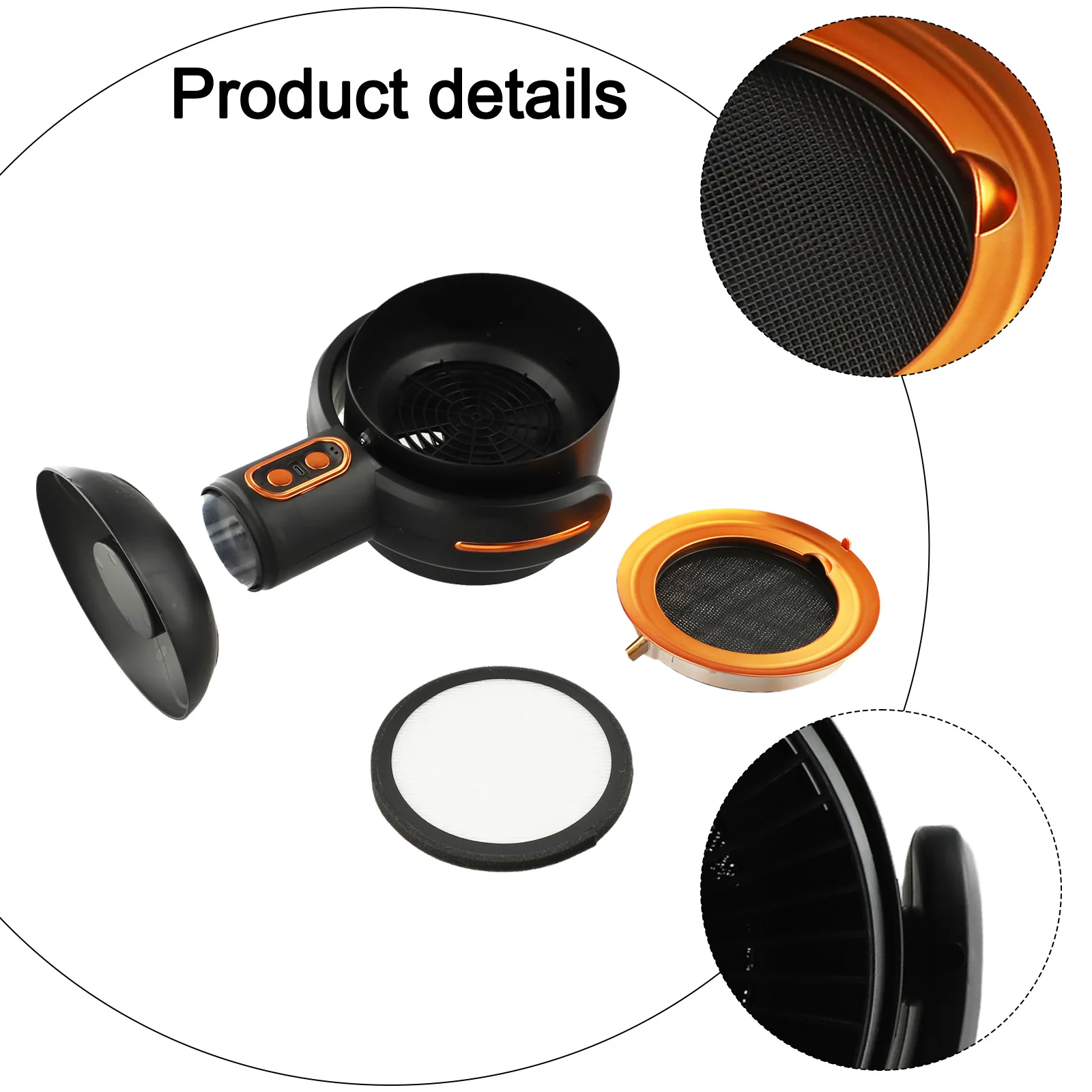 Compact Rechargeable Kitchen Extractor Lightweight USB Range Hood with Two Speed Settings Perfect for Home or Travel Use
Compact Rechargeable Kitchen Extractor Lightweight USB Range Hood with Two Speed Settings Perfect for Home or Travel Use