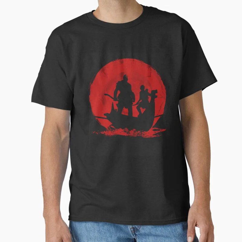 912 God Of War Kratos and son gow Spartan warrior ancient greece this is sparta gift T Shirt for men Large size tops 6XL clothes 
912 God Of War Kratos and son gow Spartan warrior ancient greece this is sparta gift T Shirt for men Large size tops 6XL clothes