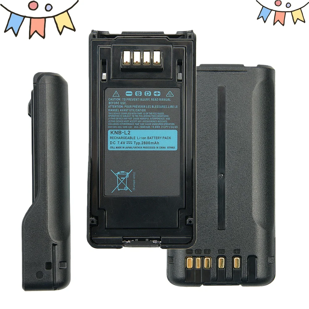 KNB-L2 2800 мАч Сменный литий-ионный аккумулятор для радиостанций Kenwood NX-5000 NX-5200 NX-5300 NX-5400 VP6230 TK-5430 TK-5320
KNB-L2 2800 мАч Сменный литий-ионный аккумулятор для радиостанций Kenwood NX-5000 NX-5200 NX-5300 NX-5400 VP6230 TK-5430 TK-5320