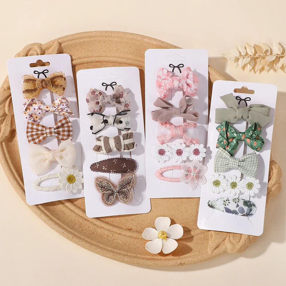 5pcs/Set Baby Girls Hairclips Sweet Daisy Print Colorful Butterfly Hairpins Kids Barrette Ornaments Hair Accessories
5pcs/Set Baby Girls Hairclips Sweet Daisy Print Colorful Butterfly Hairpins Kids Barrette Ornaments Hair Accessories