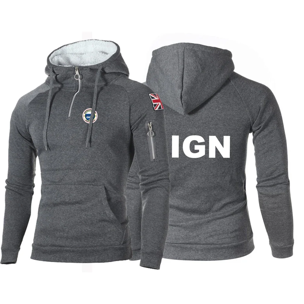 France Gendarmerie GIGN 2024 New Men Solid Color Hoodie Long Sleeve Sweatshirt Sports Fitness Gym Running Casual Pullover Tops
France Gendarmerie GIGN 2024 New Men Solid Color Hoodie Long Sleeve Sweatshirt Sports Fitness Gym Running Casual Pullover Tops