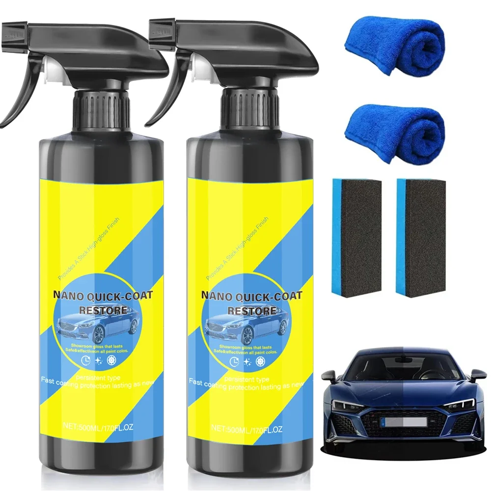 Car Coating Spray Quick Effect Coating Agent Coat Car Wax Car Scratch Wax Coating Spray Oil Film Emulsion Glass Cleaner
Car Coating Spray Quick Effect Coating Agent Coat Car Wax Car Scratch Wax Coating Spray Oil Film Emulsion Glass Cleaner