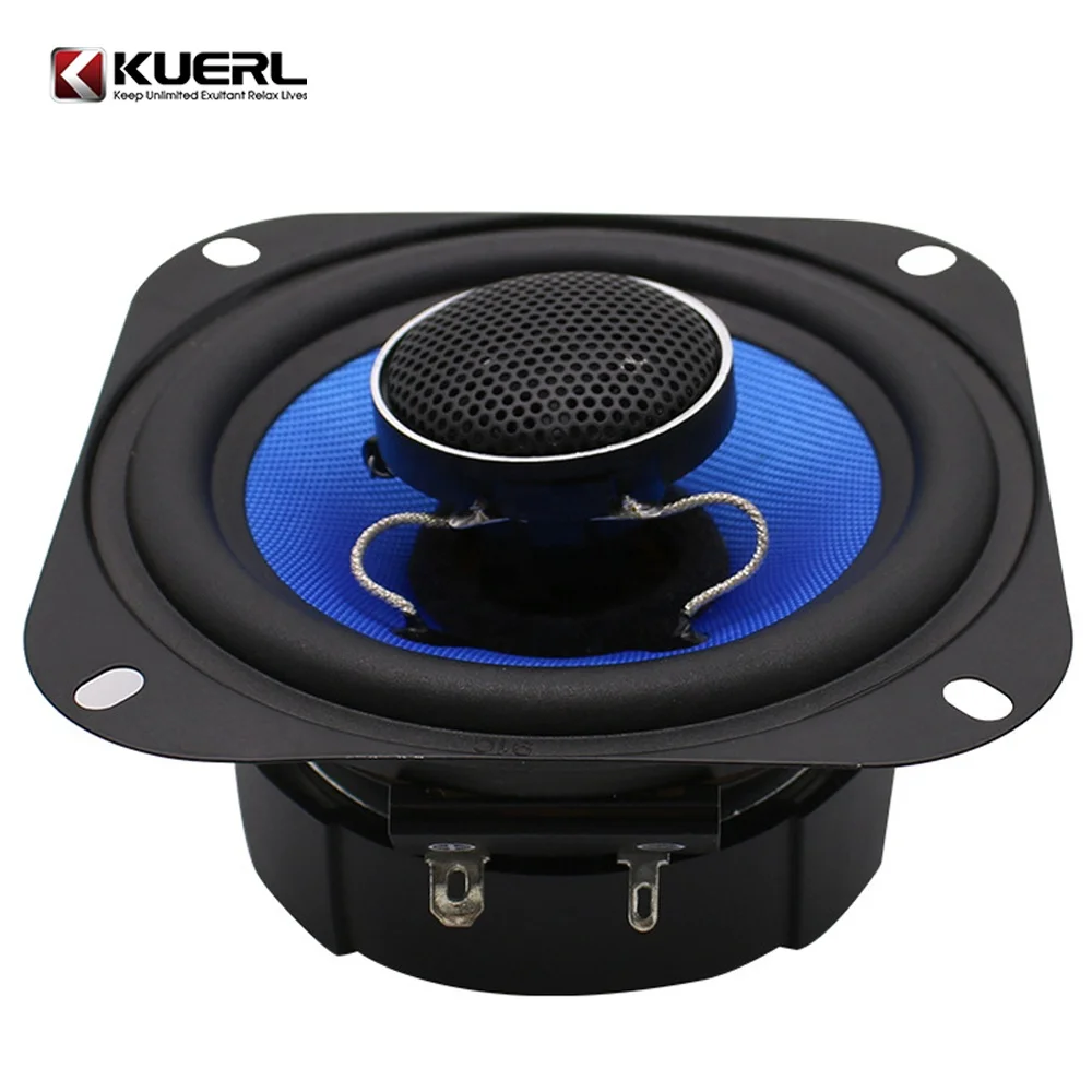 (1 pair speaker) Car Coaxial Speaker 4 Inch 2 Way 4OHM 88DB RMS 50W 12V Fiberglass rubber edge Mid-high frequency loudspeakers
(1 pair speaker) Car Coaxial Speaker 4 Inch 2 Way 4OHM 88DB RMS 50W 12V Fiberglass rubber edge Mid-high frequency loudspeakers