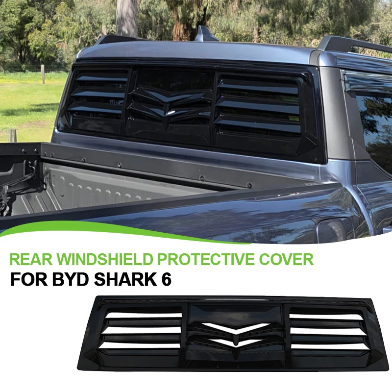 Rear Windshield Protective Cover For BYD Shark 6 ABS Windshield Decorative Sticker Exterior Upgrade Off-road Car Accessories
Rear Windshield Protective Cover For BYD Shark 6 ABS Windshield Decorative Sticker Exterior Upgrade Off-road Car Accessories