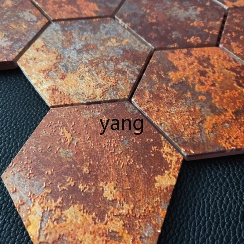 TGF hexagonal bronze aluminum sheet metal mosaic tile wall sticker hexagonal wall tile
TGF hexagonal bronze aluminum sheet metal mosaic tile wall sticker hexagonal wall tile