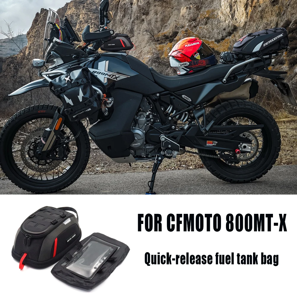 New Motorcycle Fuel Tank Bag For CFMOTO 800MTX Front Tankbag 800MT-X Waterproof Quick Release Fuel Tank kits 800 MTX 2025
New Motorcycle Fuel Tank Bag For CFMOTO 800MTX Front Tankbag 800MT-X Waterproof Quick Release Fuel Tank kits 800 MTX 2025