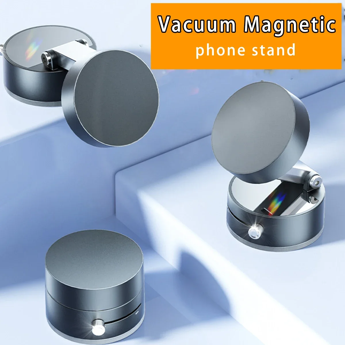360° Adjustable Vacuum Magnetic Suction Cup Phone Mount, Hands-Free Magnetic Cell Phone Holder for Car/Gym/Mirror/Smoot
360° Adjustable Vacuum Magnetic Suction Cup Phone Mount, Hands-Free Magnetic Cell Phone Holder for Car/Gym/Mirror/Smoot