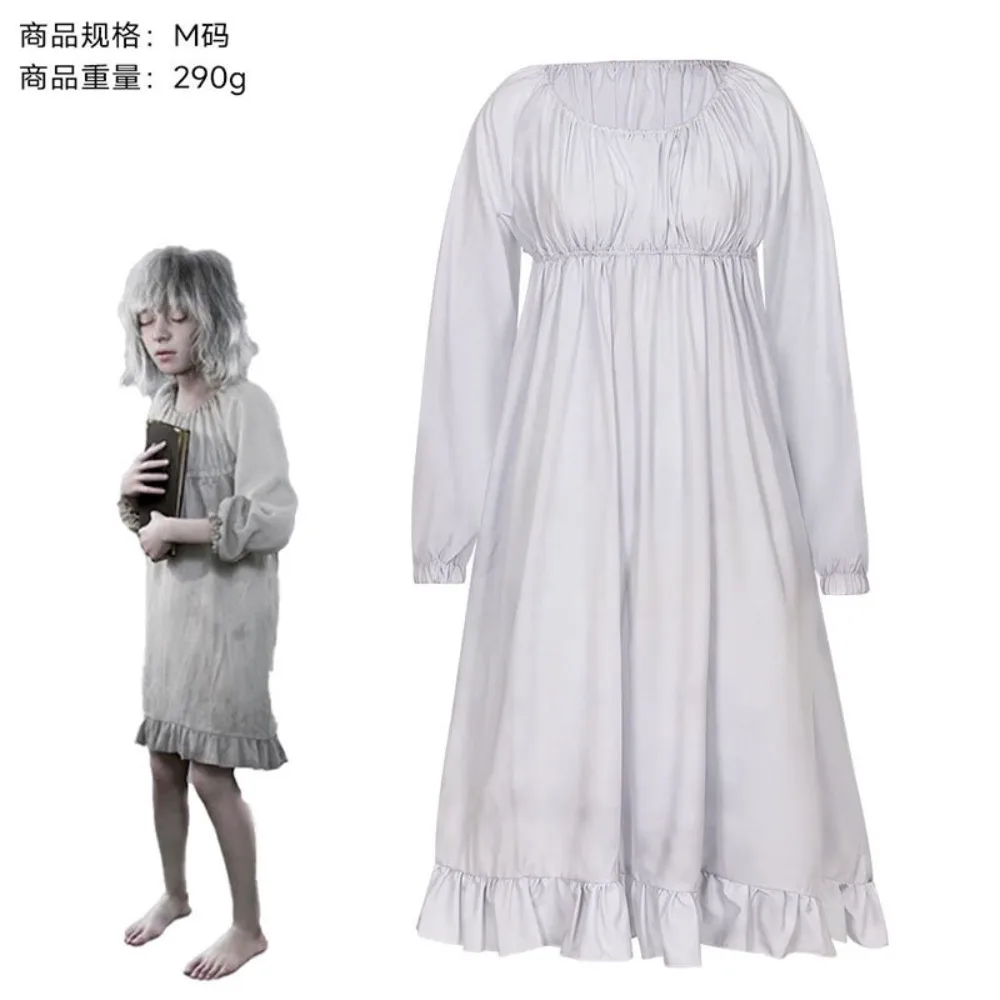 Resident Evil Requiem Emily Cosplay Costume Battle Damaged White Nightgown Dress Adult Women Halloween Comic Con Game Outfit
Resident Evil Requiem Emily Cosplay Costume Battle Damaged White Nightgown Dress Adult Women Halloween Comic Con Game Outfit