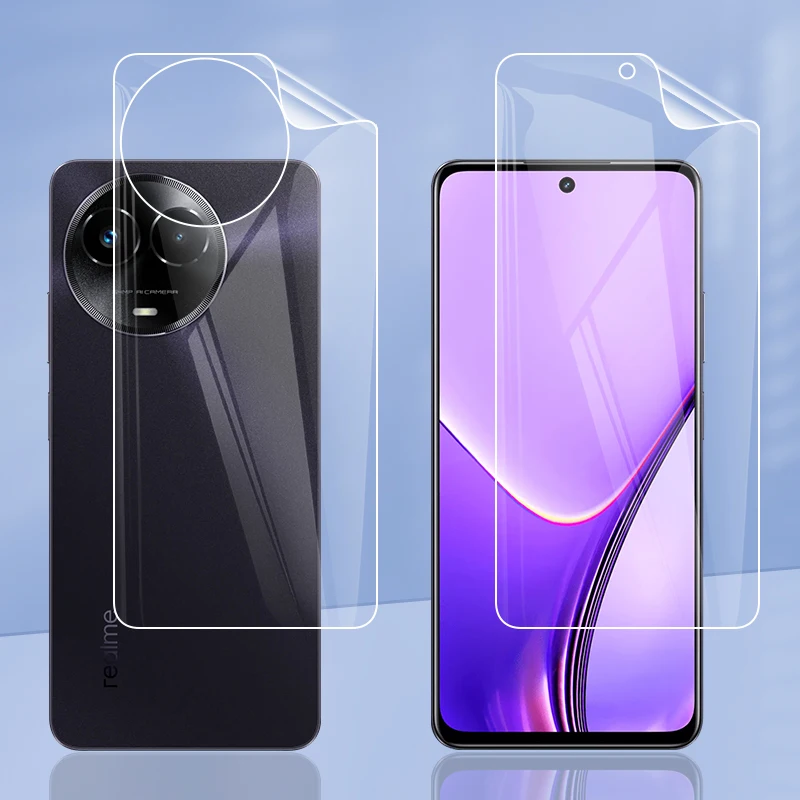 For Realme 11 C67 11x Narzo 60x V50s V50 5G Clear TPU / Matte Anti-Fingerprints Hydrogel Full Cover Soft Screen Protector Film
For Realme 11 C67 11x Narzo 60x V50s V50 5G Clear TPU / Matte Anti-Fingerprints Hydrogel Full Cover Soft Screen Protector Film