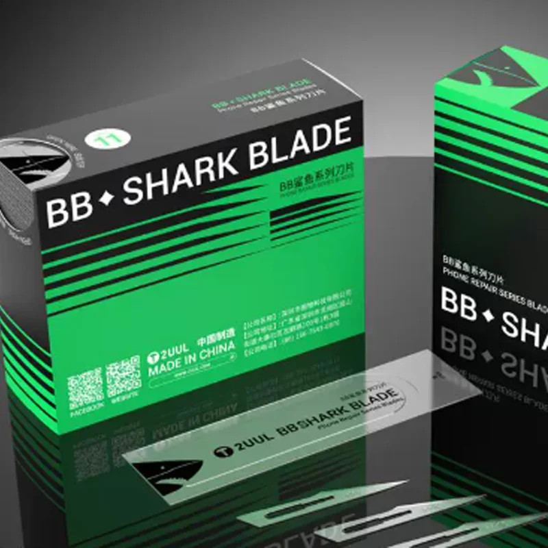 DA18 BB Shark Series No.11 Blade PCB Repair Blade Industrial Carving Mobile Phone Repair Motherboard
DA18 BB Shark Series No.11 Blade PCB Repair Blade Industrial Carving Mobile Phone Repair Motherboard