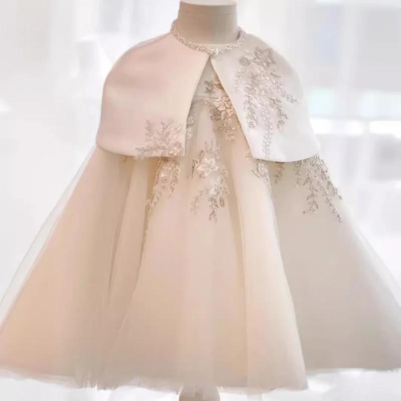 Baby One-Year-Old Dress Girl Korean Style High-Waist Dress Set Birthday Wedding Dress Stylish Infant Princess Dress Puffy Tulle
Baby One-Year-Old Dress Girl Korean Style High-Waist Dress Set Birthday Wedding Dress Stylish Infant Princess Dress Puffy Tulle