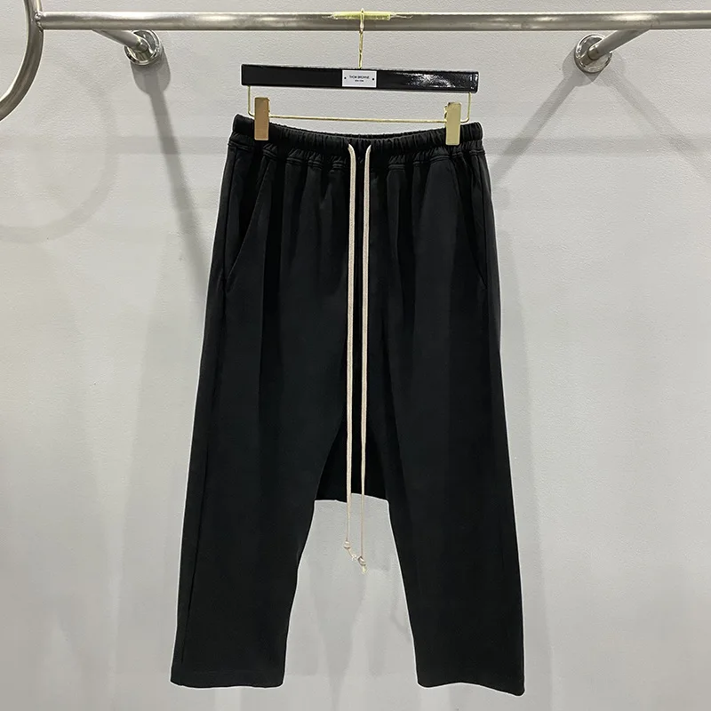 Spring 2023 Rick Harun Knitted Casual Crotch Pants Men Causal Sweatpants Patched Men Fashion Pants Loose Men Pants
Spring 2023 Rick Harun Knitted Casual Crotch Pants Men Causal Sweatpants Patched Men Fashion Pants Loose Men Pants