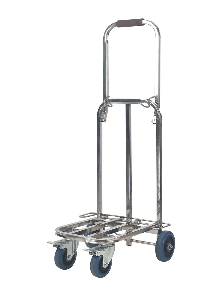 ZZXL Stainless Steel Trolley Folding Small Trailer Trolley Truck Truck King Portable
ZZXL Stainless Steel Trolley Folding Small Trailer Trolley Truck Truck King Portable