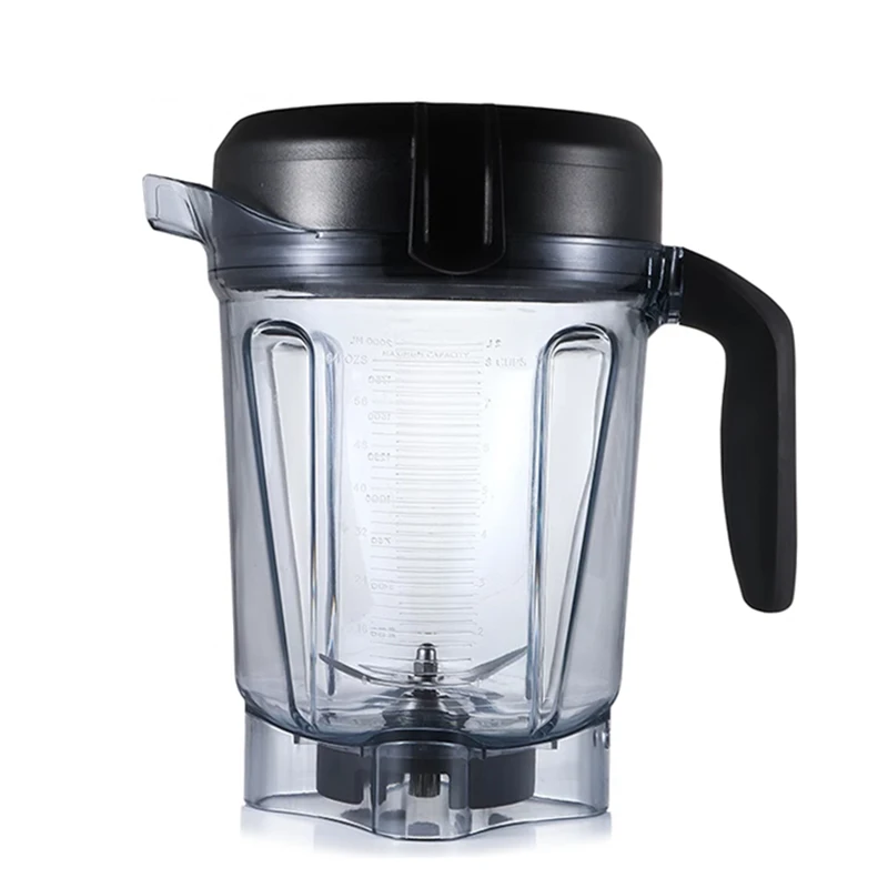 2L Transparent Food Blender Container Cup with Blade Lid Replacement Fit for Vitamix Container 64oz Blender Accessories
2L Transparent Food Blender Container Cup with Blade Lid Replacement Fit for Vitamix Container 64oz Blender Accessories